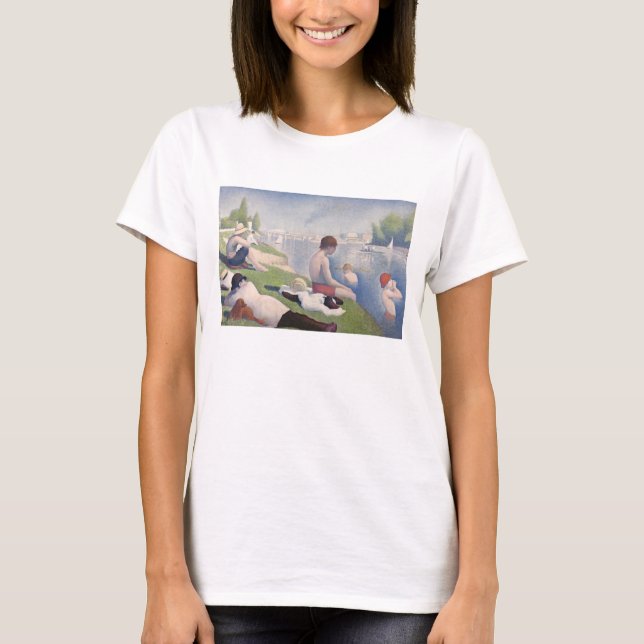 Georges Pierre Seurat | Bröder vid Asni � res 1884 Tee (Framsida)
