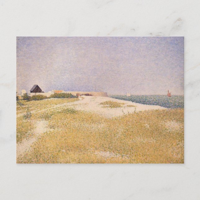 Georges Pierre Seurat | Fort Samson, 1885 Vykort (Framsida)