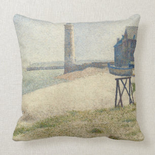 Georges Pierre Seurat   fyren på Honfleur Kudde