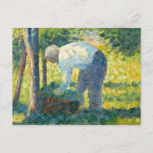 Georges Pierre Seurat Gardener Vykort