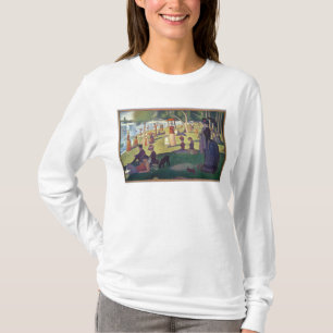 Georges Pierre Seurat Söndag Aktiv eftermiddag T-shirt