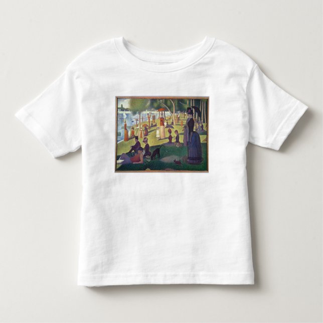 Georges Pierre Seurat | Söndag Aktiv eftermiddag T Shirt (Framsida)