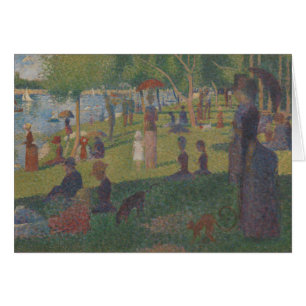 Georges Pierre Seurat   Undersökning för A Sönd Hälsningskort