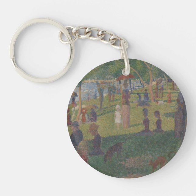 Georges Pierre Seurat | Undersökning för A Söndag  (Framsidan)
