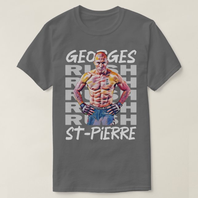 Georges Rush St Pierre 2 T Shirt (Design framsida)