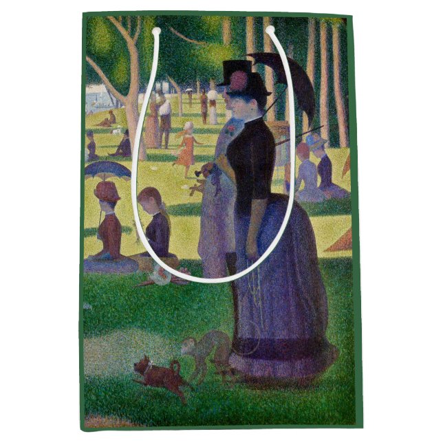 Georges Seurat - A Söndag på La Grande Jatte (Framsidan)