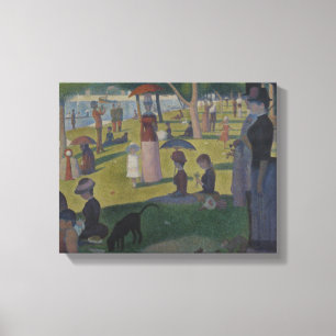 Georges Seurat - A Söndag på La Grande Jatte Canvastryck