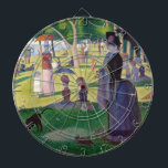 Georges Seurat - A Söndag på La Grande Jatte Darttavla<br><div class="desc">A Söndag på La Grande Jatte / A Söndag Aeftermiddag på ön La Grande Jatte / Un dimanche apres-midi à l'ile de la Grande Jatte - Georges Seurat in 1884</div>