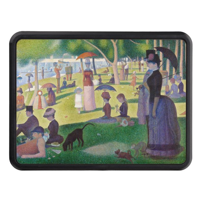 Georges Seurat - A Söndag på La Grande Jatte Dragkroksskydd (Framsidan)