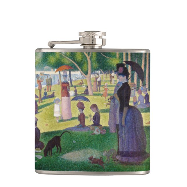Georges Seurat - A Söndag på La Grande Jatte Fickplunta (Framsidan)