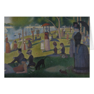 Georges Seurat - A Söndag på La Grande Jatte Hälsningskort