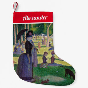 Georges Seurat - A Söndag på La Grande Jatte Liten Julstrumpa