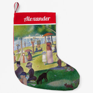 Georges Seurat - A Söndag på La Grande Jatte Liten Julstrumpa