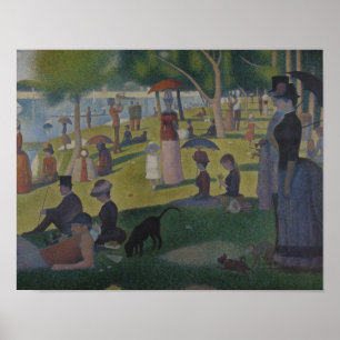 Georges Seurat - A Söndag på La Grande Jatte Poster