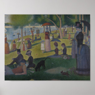Georges Seurat - A Söndag på La Grande Jatte Poster