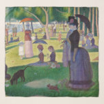 Georges Seurat - A Söndag på La Grande Jatte Sjal<br><div class="desc">A Söndag på La Grande Jatte / A Söndag Aeftermiddag på ön La Grande Jatte / Un dimanche apres-midi à l'ile de la Grande Jatte - Georges Seurat in 1884</div>