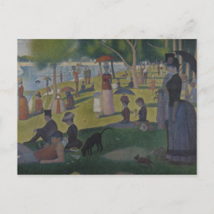 Georges Seurat - A Söndag på La Grande Jatte Vykort
