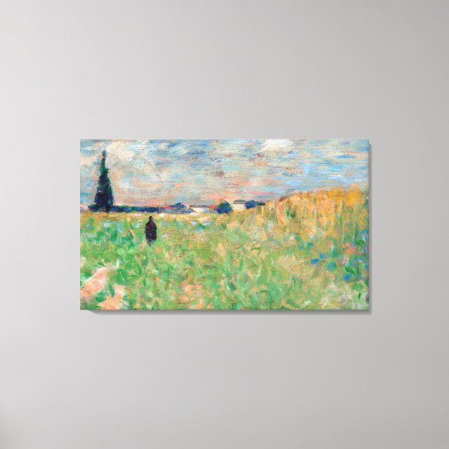 Georges Seurat art Canvastryck (Framsida)