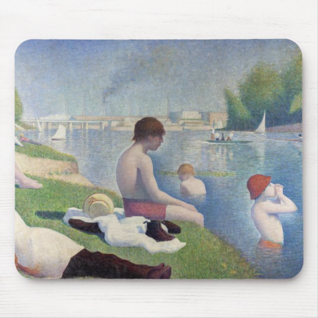 Georges Seurat - Bathers at Asnieres Musmatta (Framsidan)