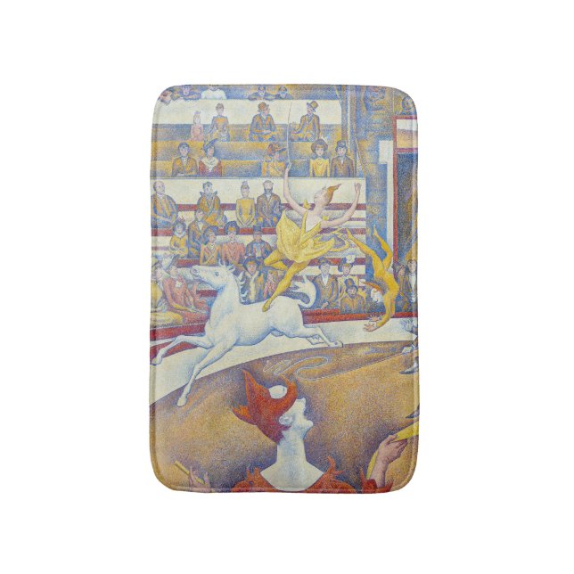 Georges Seurat - Circus Badrumsmatta (Framsidan (Vertikal))