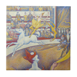 Georges Seurat - Circus Kakelplatta