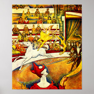 Georges Seurat - Circus - Le Cirque Poster