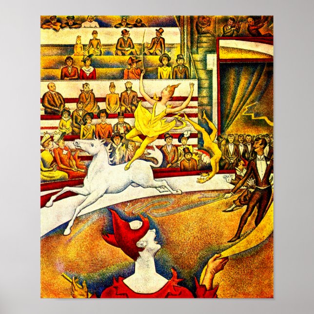 Georges Seurat - Circus - Le Cirque Poster (Framsidan)