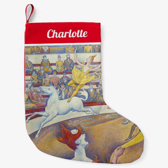 Georges Seurat - Circus Liten Julstrumpa (Framsidan)