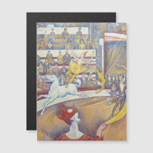 Georges Seurat - Circus Magnetic Card