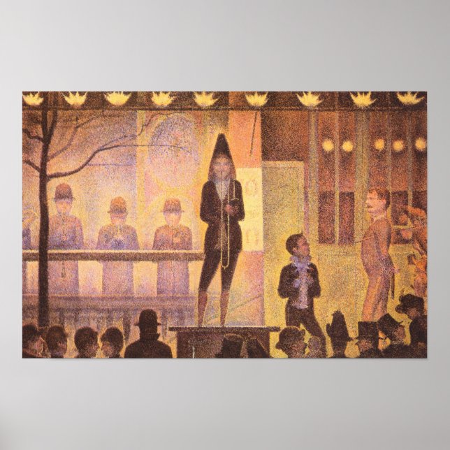 Georges Seurat-Circus parad Poster (Framsidan)
