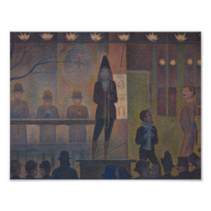 Georges Seurat - Circus Sideshow Fototryck