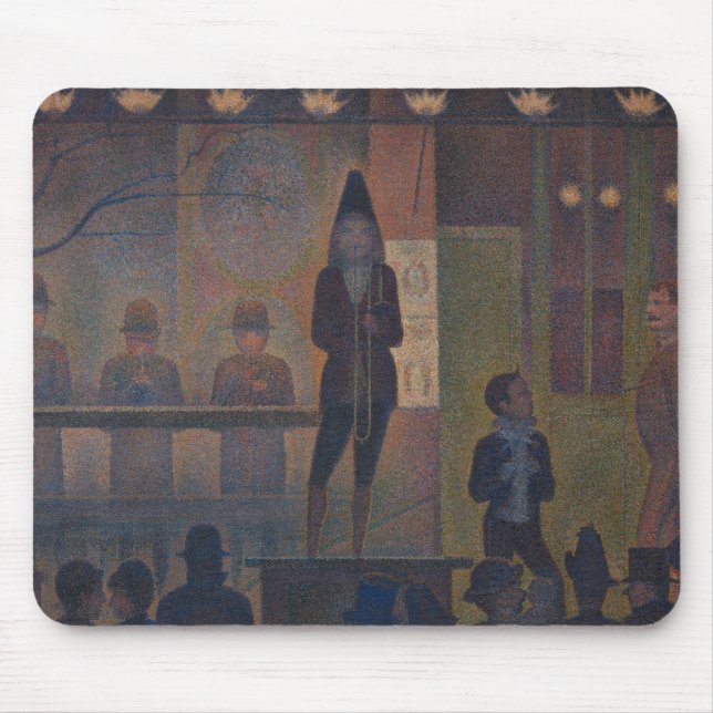 Georges Seurat - Circus Sideshow Musmatta (Framsidan)