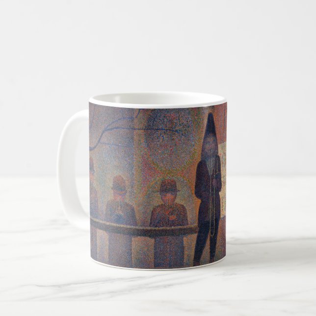 Georges Seurat - Circus Slideshow Kaffemugg (Framsida vänster)