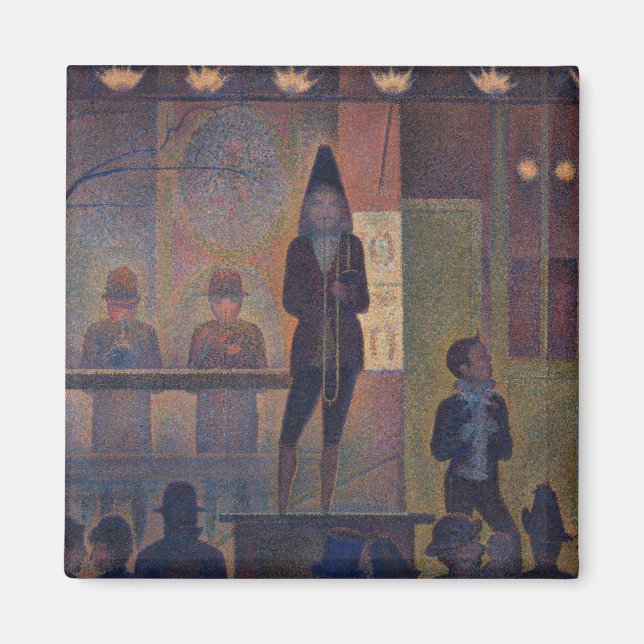 Georges Seurat - Circus Slideshow Magnet (Framsidan)