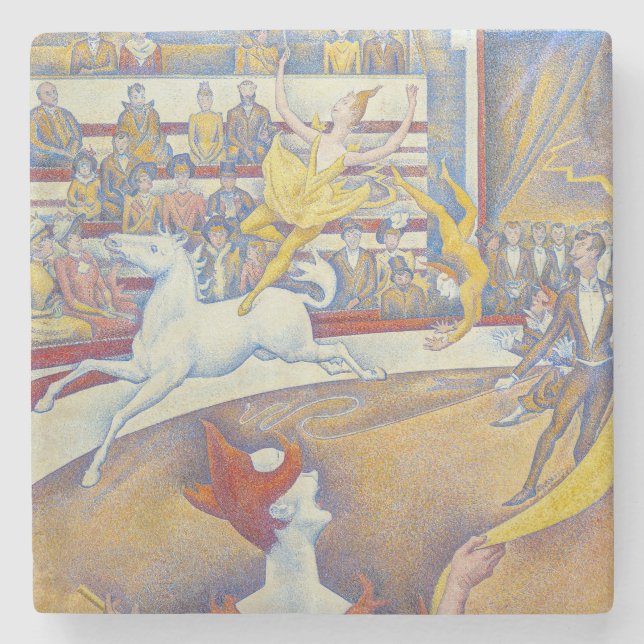 Georges Seurat - Circus Stenunderlägg (Framsidan)
