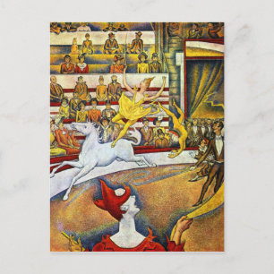 Georges Seurat - Circus Vykort