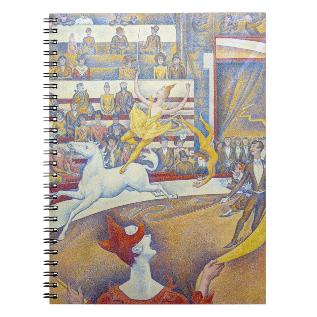Georges Seurat - Cirkus Anteckningsbok (Framsidan)