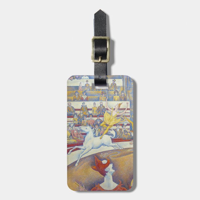 Georges Seurat - Cirkus Bagagebricka (Vertikal Framsida)