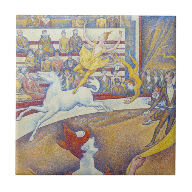 Georges Seurat - Cirkus Kakelplatta (Framsidan)