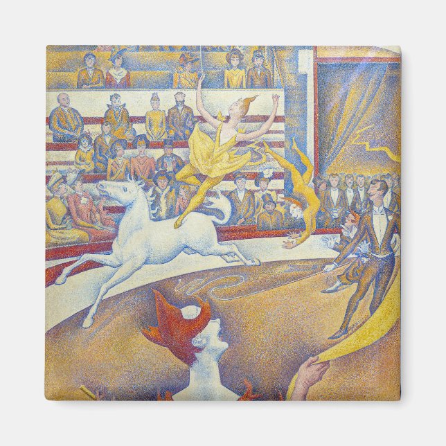 Georges Seurat - Cirkus Magnet (Framsidan)