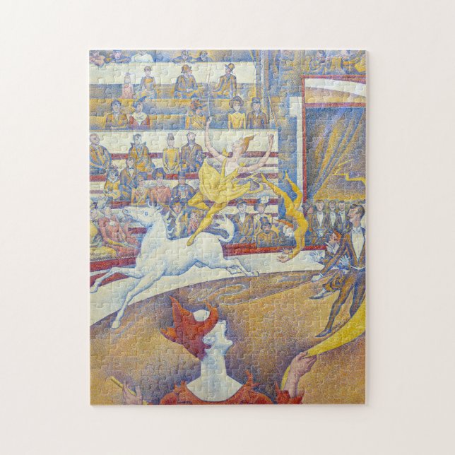 Georges Seurat - Cirkus Pussel (Vertikal)