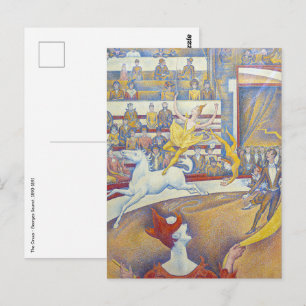 Georges Seurat - Cirkus Vykort