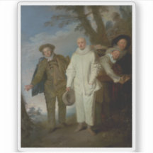 Georges Seurat - De italienska Komikerna