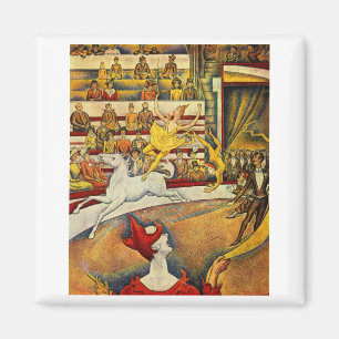 Georges Seurat - Der Zirkus - cirkus Magnet