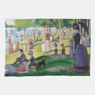 Georges Seurat - En söndag på La Grande Jatte Kökshandduk
