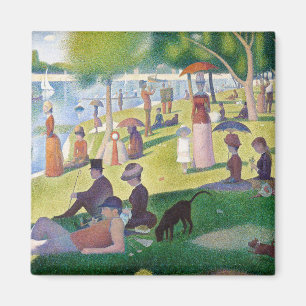 Georges Seurat - En söndag på La Grande Jatte Magnet