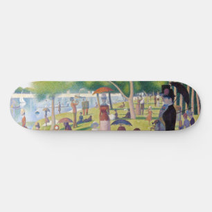 Georges Seurat - En söndag på La Grande Jatte Mini Skateboard Bräda 18,5 Cm