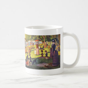 Georges Seurat- 'en söndag på La stora Jatte Kaffemugg