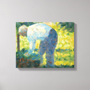 Georges Seurat - Gardener Canvastryck