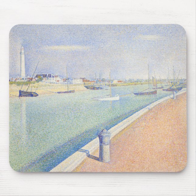 Georges Seurat - Gravelines kanal Musmatta (Framsidan)